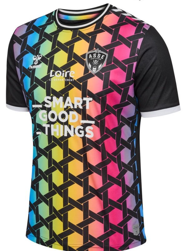 Camisa Goleiro I Saint Etienne 2023 2024 Hummel oficial 